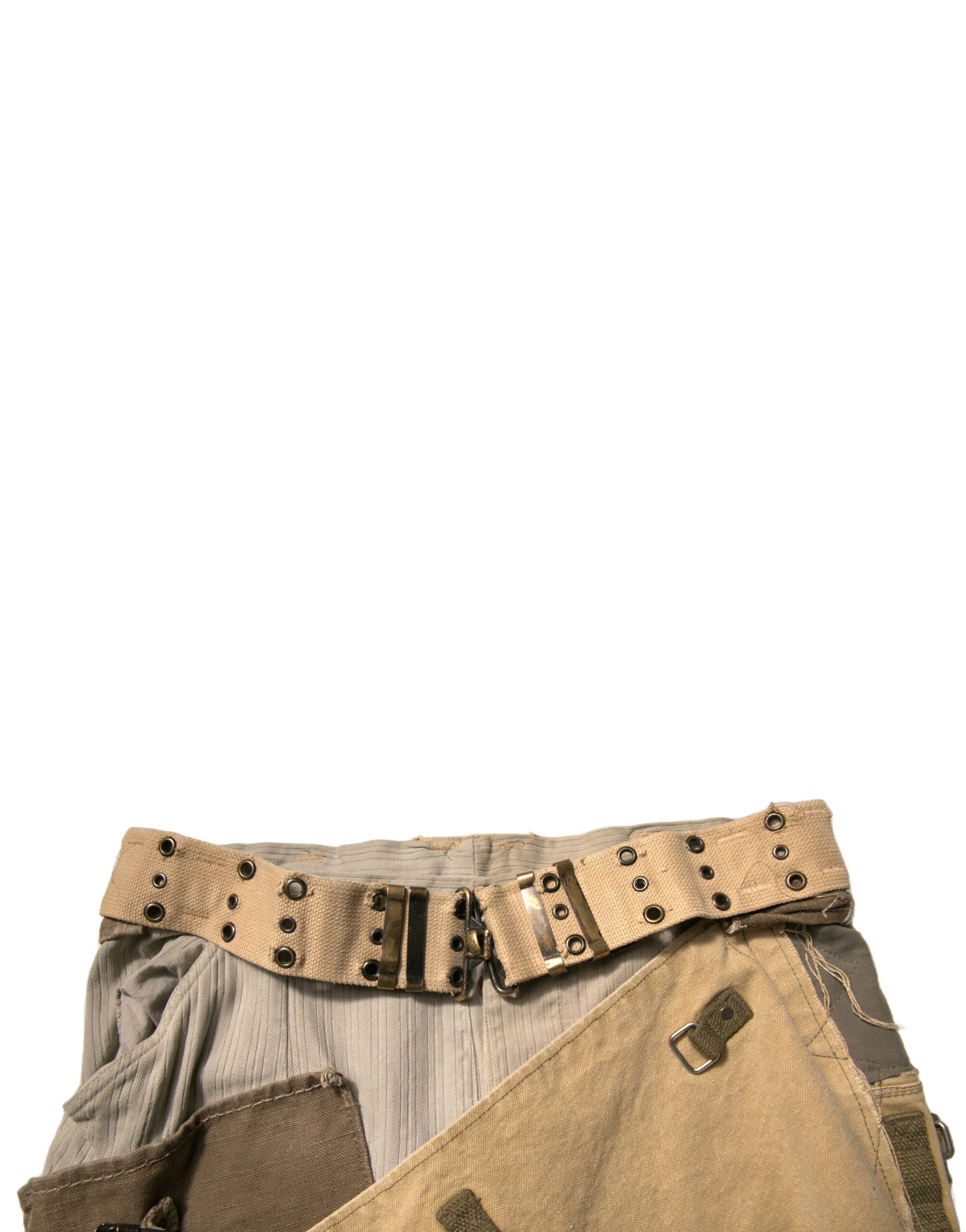 Multicolor Reconstructed Flight Cargo Pants