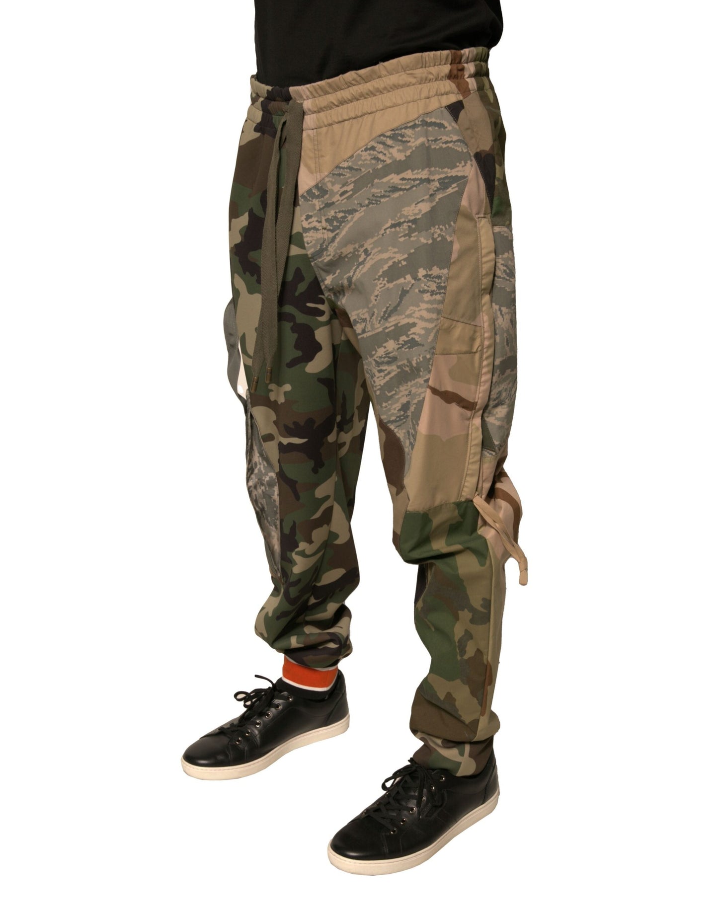 Multicolor Camouflage Jogger Sweatpants Pants