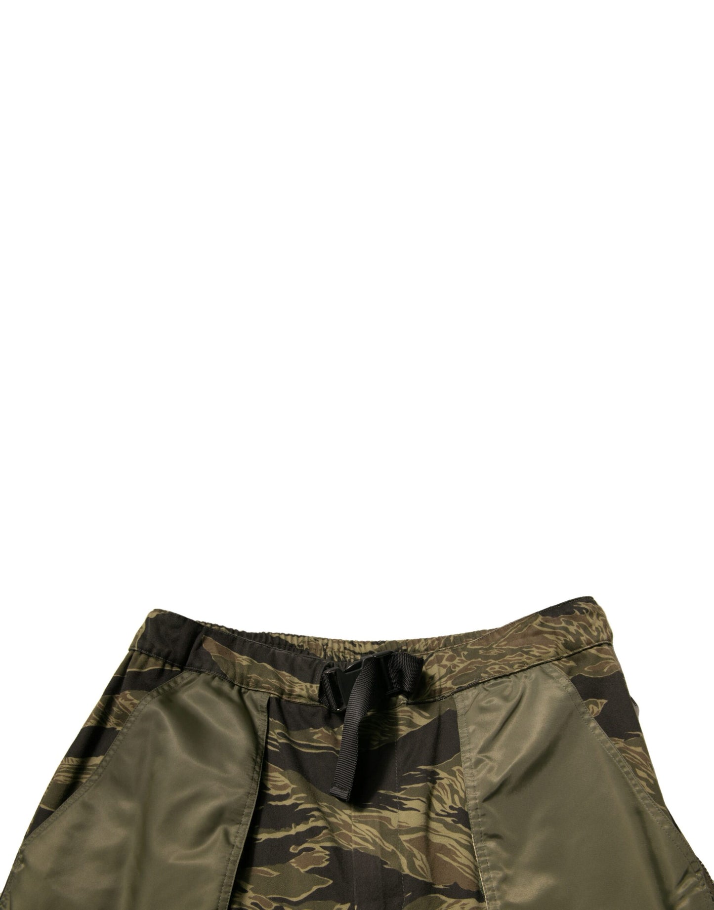 Green Cotton Jogger Cargo Pants