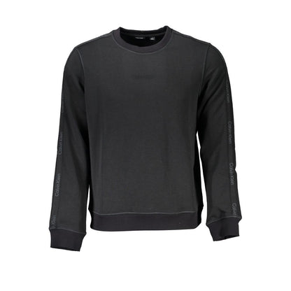 Sleek Crew Neck Sports Sweatshirt