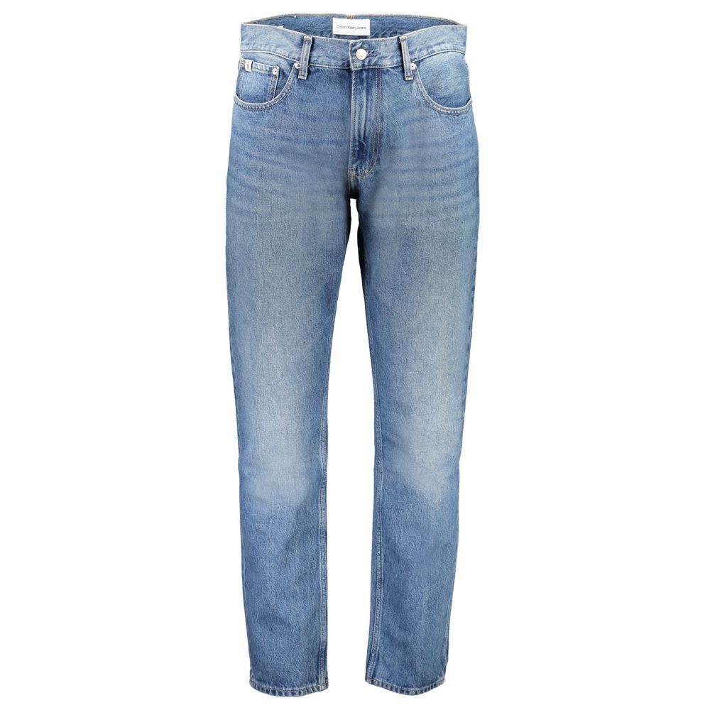 Blue Cotton Jeans & Pant