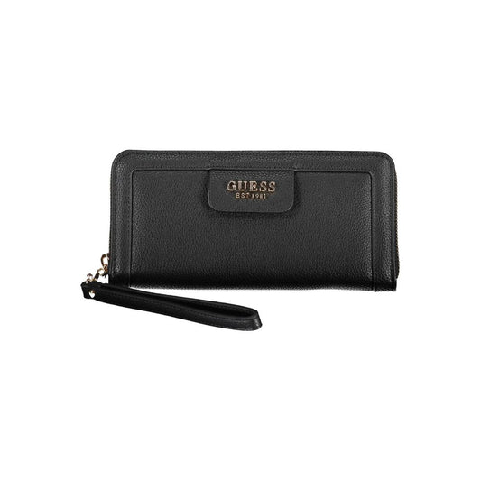 Black Polyethylene Women Wallet