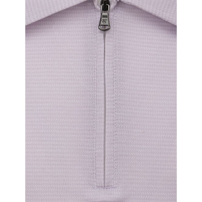 Purple Cotton Polo Shirt