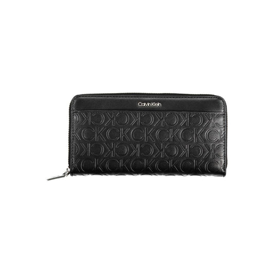 Black Polyethylene Women Wallet