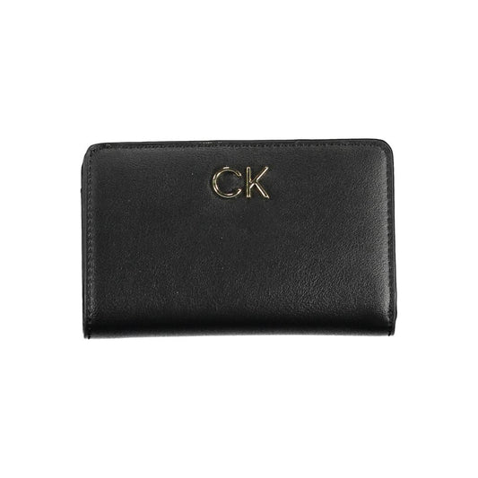 Black Polyethylene Women Wallet