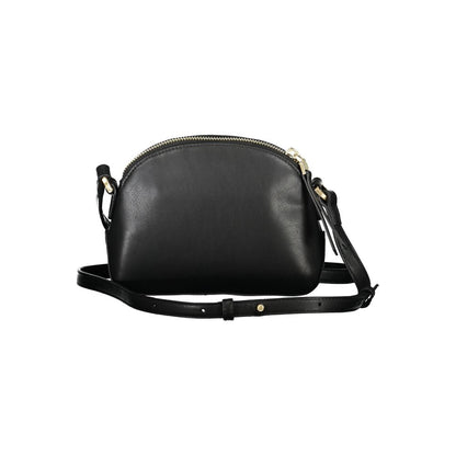 Black Polyester Handbag