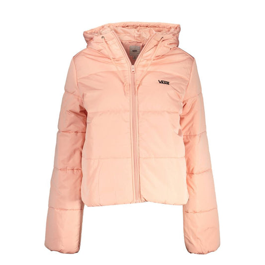 Rosa Polyester Damenjacke