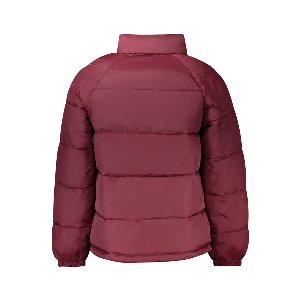 Red Polyamide Men Jacket