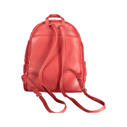 Red Polyethylene Backpack