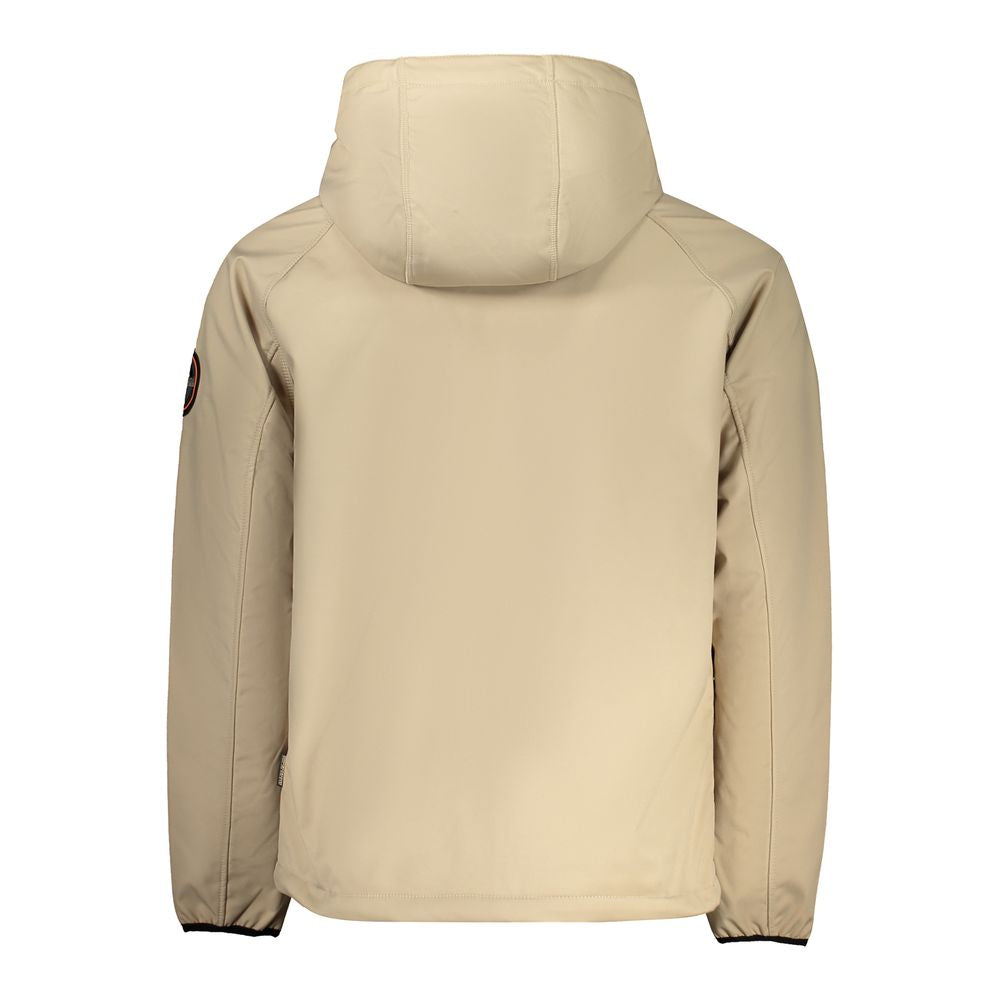 Beige Polyester Jacket