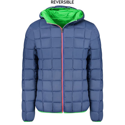 Green Polyamide Men Jacket