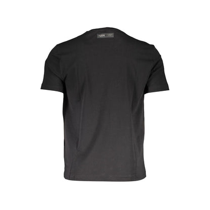 Black Cotton Men TShirt