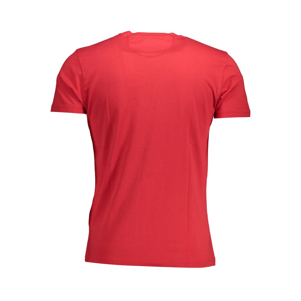 Red Cotton Men T-Shirt