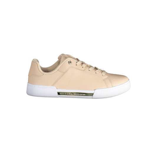 Rosa Leder Damen Sneaker