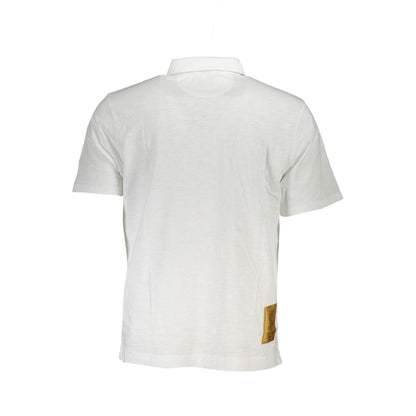 Pristine Cotton Polo with Chic Embroidery