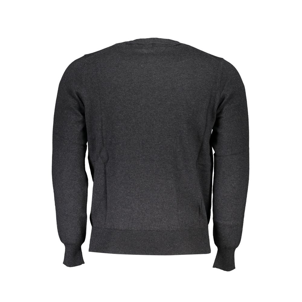 Gray Polyamide Men Sweater