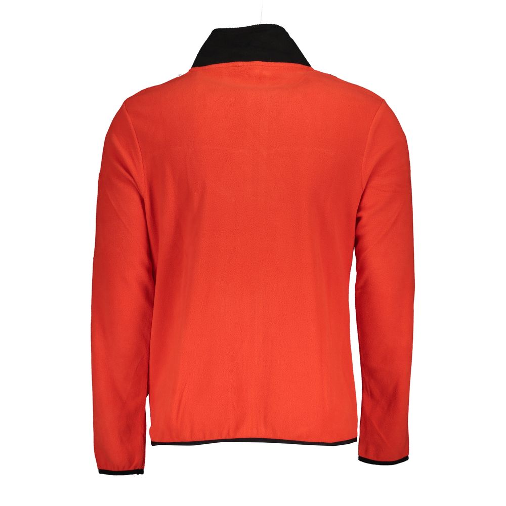 Roter Polyesterpullover