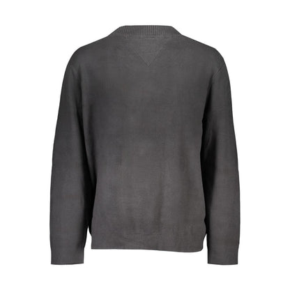 Black Cotton Sweater