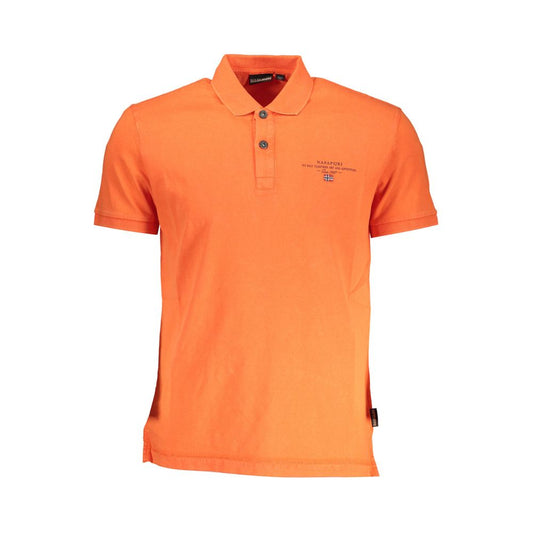 Rotes Poloshirt aus Baumwolle für Herren