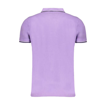 Purple Cotton Polo Shirt