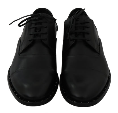 Elegante, schwarze Abendschuhe aus Leder