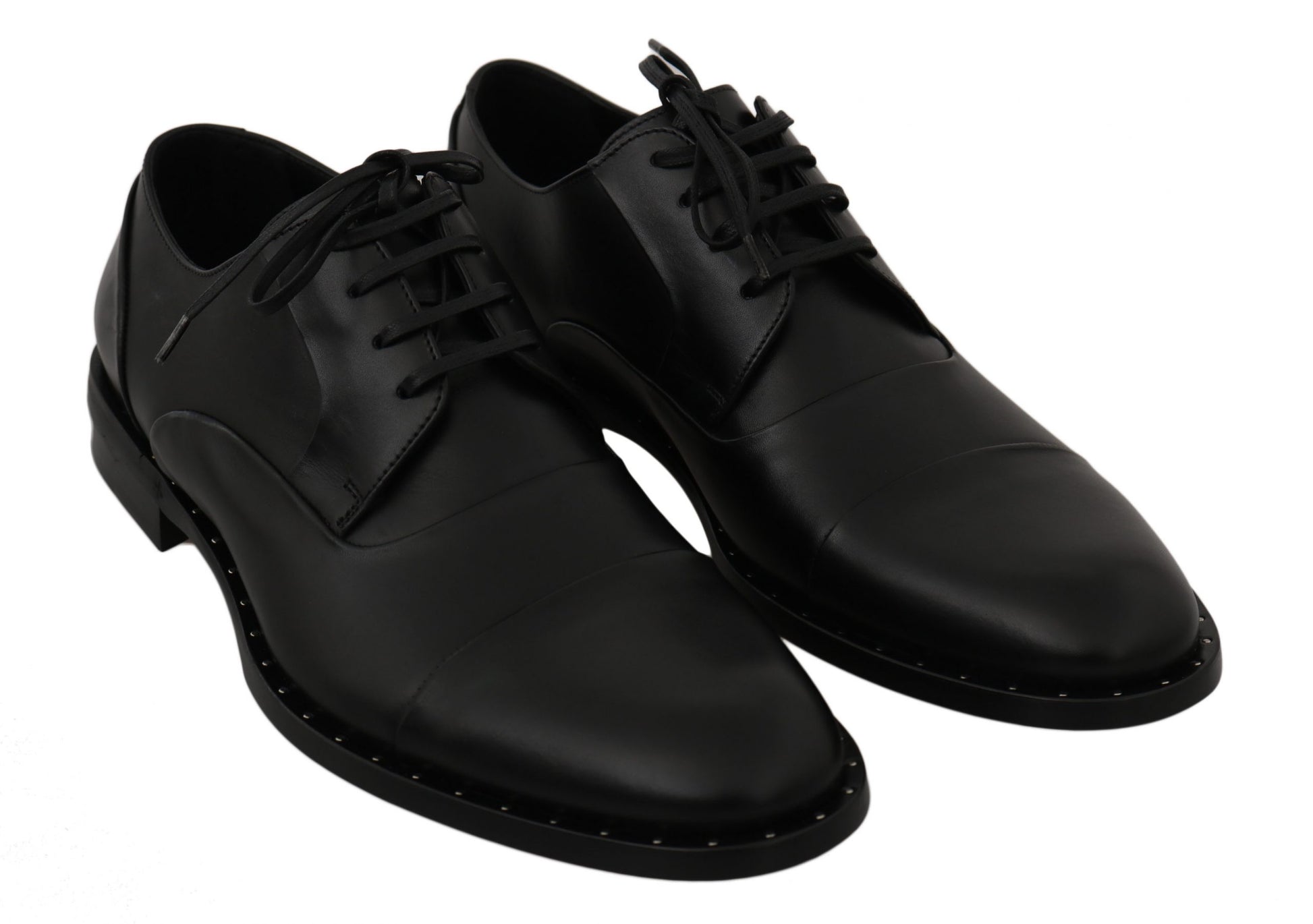 Elegante, schwarze Abendschuhe aus Leder