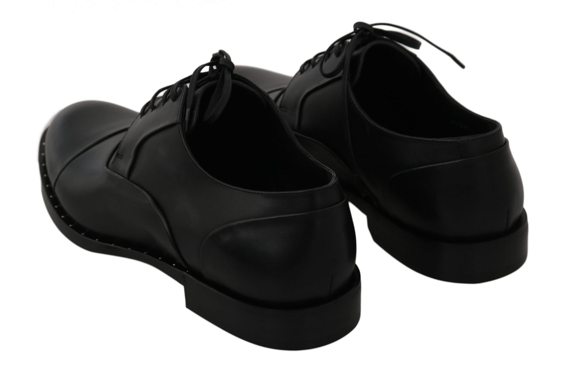 Elegante, schwarze Abendschuhe aus Leder