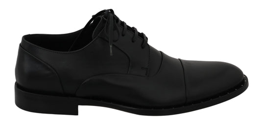 Elegante, schwarze Abendschuhe aus Leder